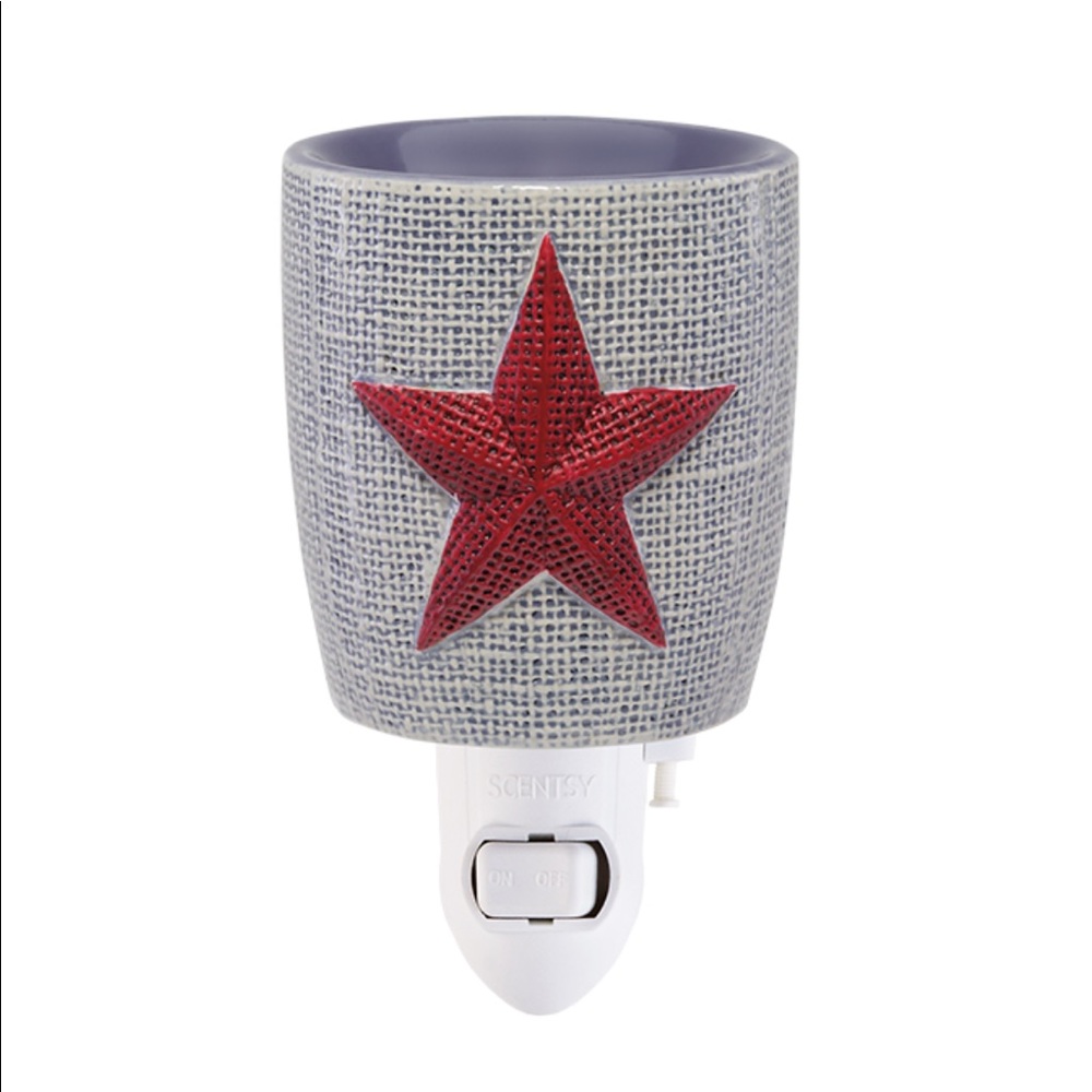 Scentsy Burlap Star warmer